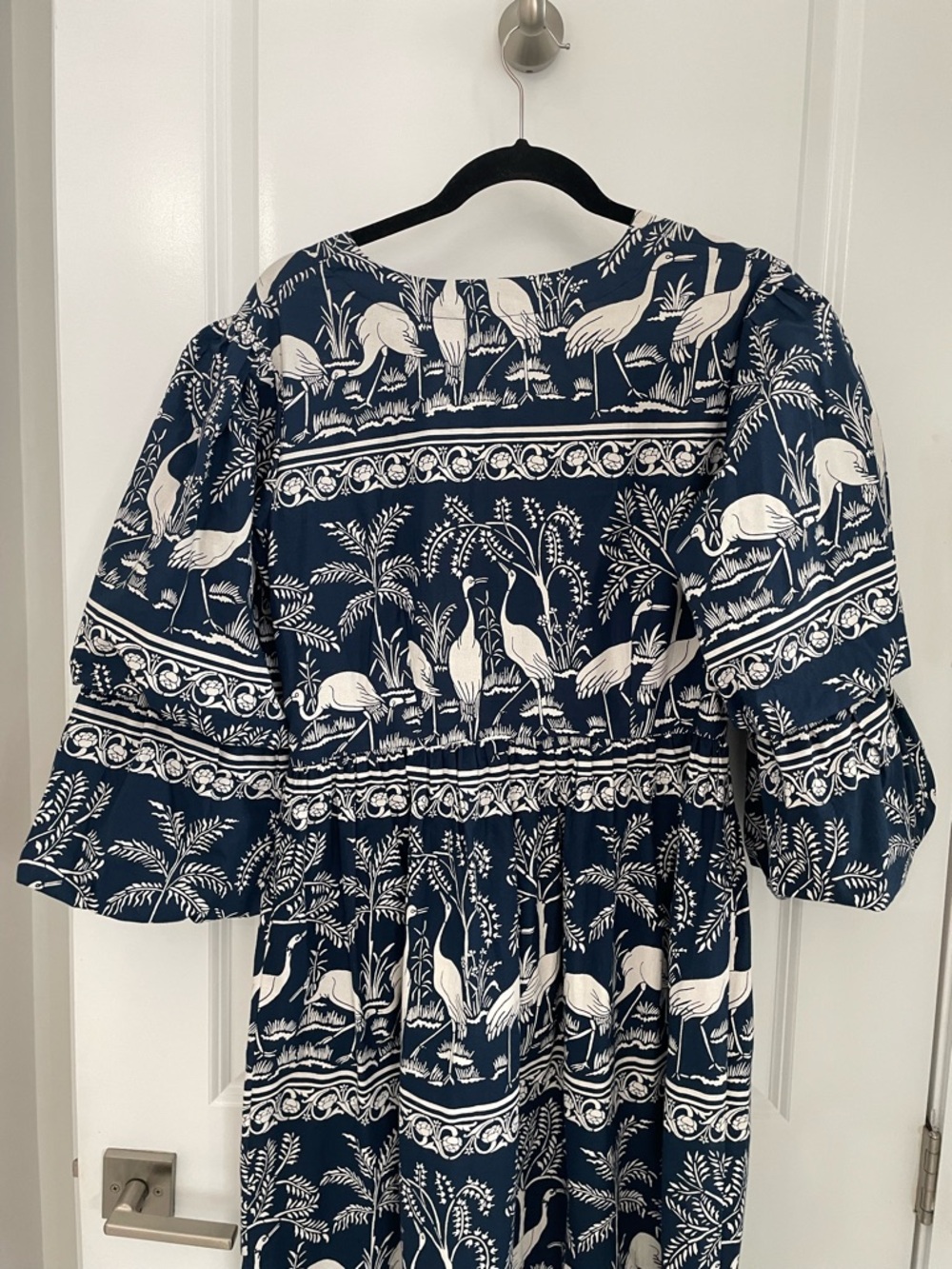 NEW Beyond By Vera Bianca Midi Dress in Harmony Blue coastal luxury.   2 - Picture 11 of 14